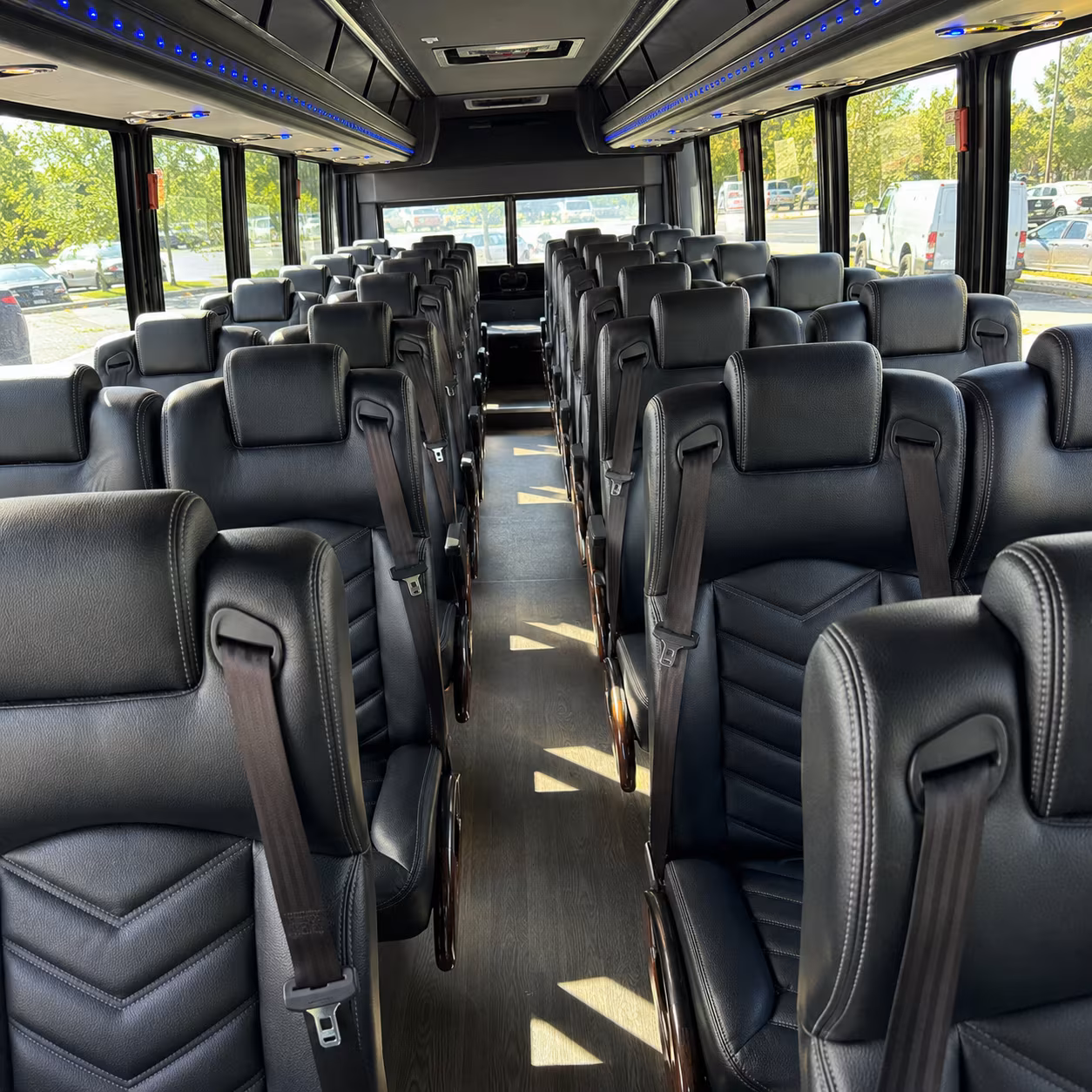 somerville wedding transportation onboard seating